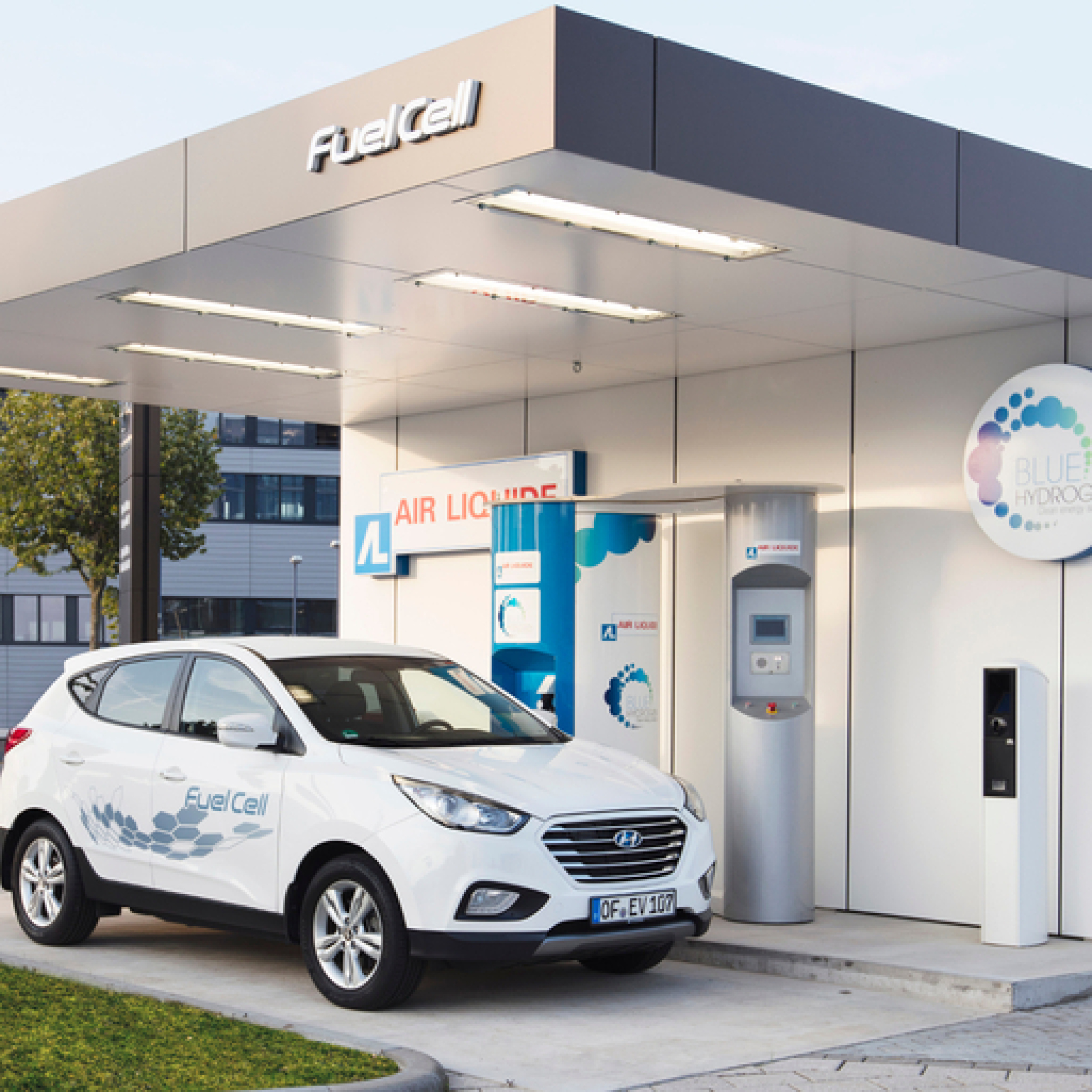 Wasserstoff: H2-PKW-Tankstelle in Offenbach