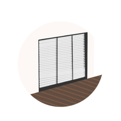 Illustration von Verschattungselementen