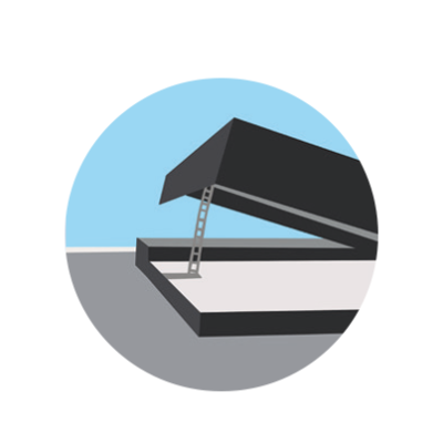 Illustration einer Bel&uuml;ftungsanlage