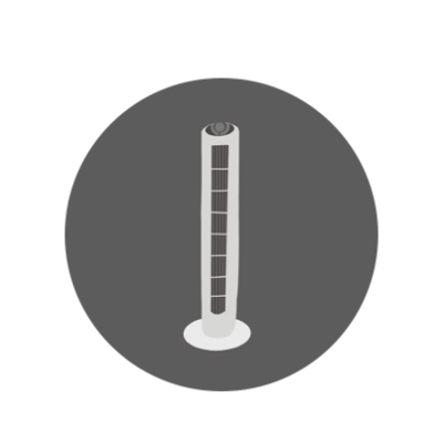 Illustration eines Ventilators