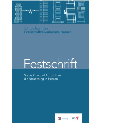 Festschrift Brennstoffzellenforum Titelbild der Festschrift Brennstoffzellenforum