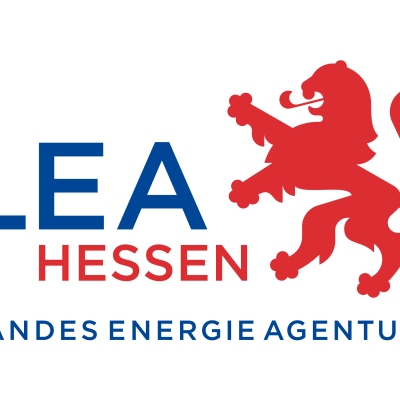 Logo der LEA LandesEnergieAgentur Hessen
Roter Hessen-Löwe, blaue Schrift