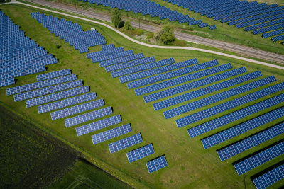 Freiflächen-Solaranlage