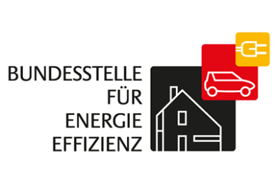 Logo Bundesstelle für Energieeffizienz (BfEE), im Bundesamt für Wirtschaft und Ausfuhrkontrolle, (BAFA) Frankfurter Straße 29-35, 65760 Eschborn, www.bafa.de.