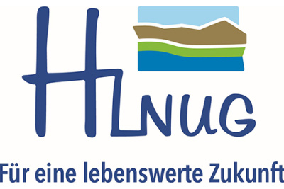 Logo HLNUG: Hessisches Landesamt für Naturschutz, Umwelt und Geologie