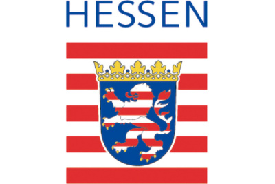 Logo Hessisches Ministerium für Wirtschaft, Energie, Verkehr und Wohnen (HMWEVW) in rot-blau-weiß-gold
