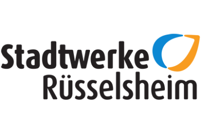 Logo Stadtwerke Rüsselsheim GmbH,  Walter-Flex-Straße 74, 65428 Rüsselsheim am Main, www.stadtwerke-ruesselsheim.de.