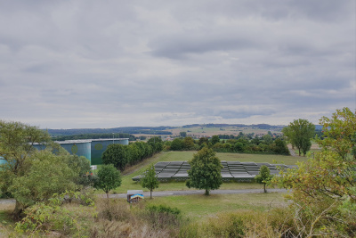 Rüdigheim solares Wärmenetz Solarthermieanlage