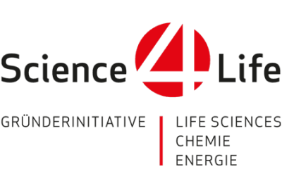 Logo Science for life: Gründerinitiative Life Sciences, Chemie, Energie