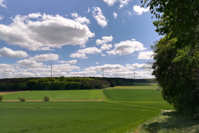 Windpark, Landschaft