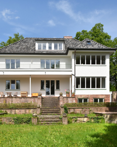 Die Villa Kirchhoff nach der Sanierung.