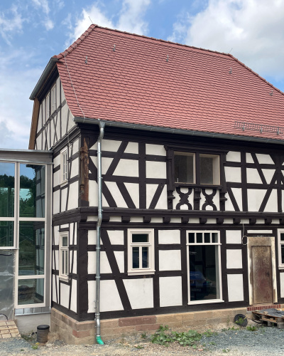 Das Musterhaus im Freilichtmuseum Hessenpark.