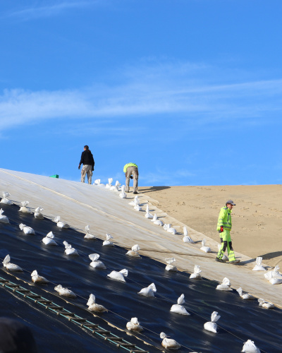 Solares Nahwärmenetz in Bracht