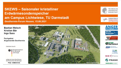 Geothermieforum 2021 Präsentation Welsch Bär Sass Geothermieforum 2021 Präsentation Welsch Bär Sass