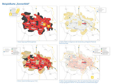 Beispielhafte Potenzialanalyse Freiflächen-Photovoltaik