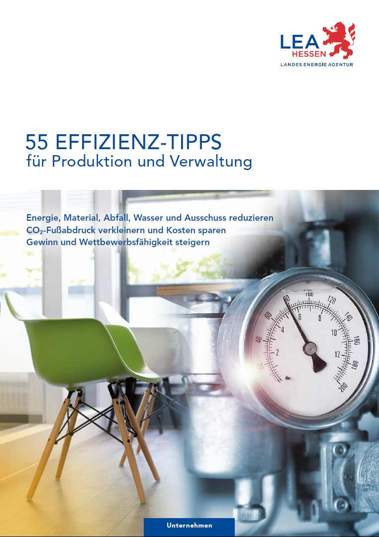 Cover Broschüre 50 Effizienz-Tips Cover Broschüre 50 Effizienz-Tips