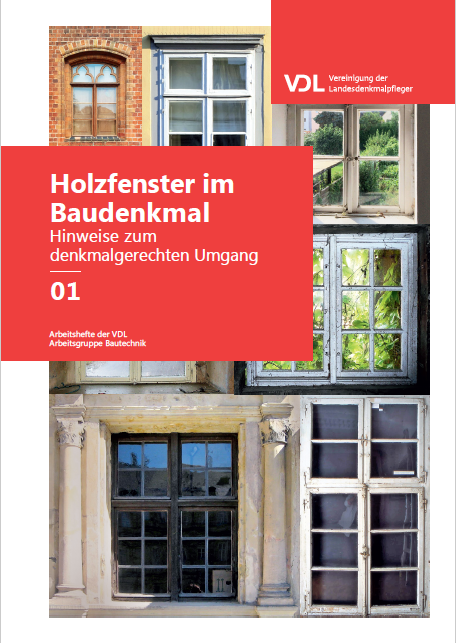 Broschüre Holzfenster im Baudenkmal